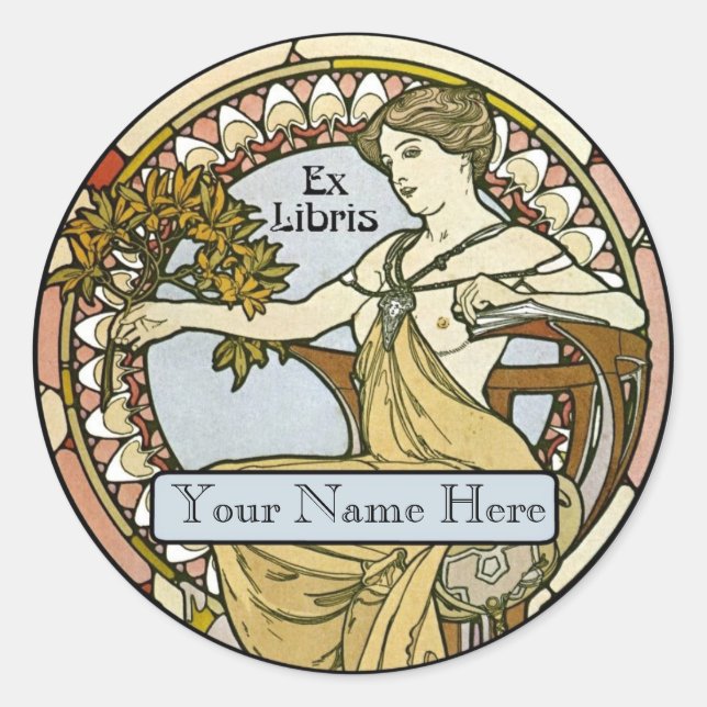 Sticker Rond Plaque (Devant)