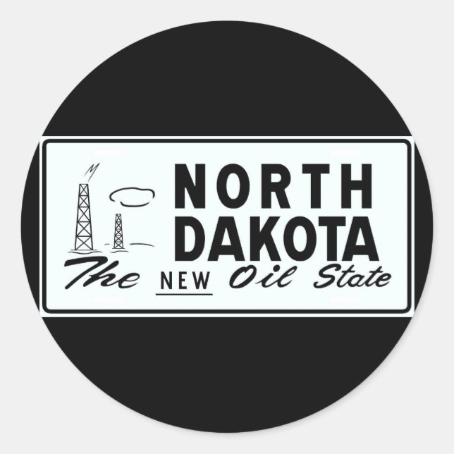 Sticker Rond Plaque d'appoint ND (Devant)