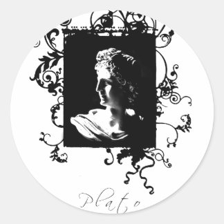 Sticker Rond Platon