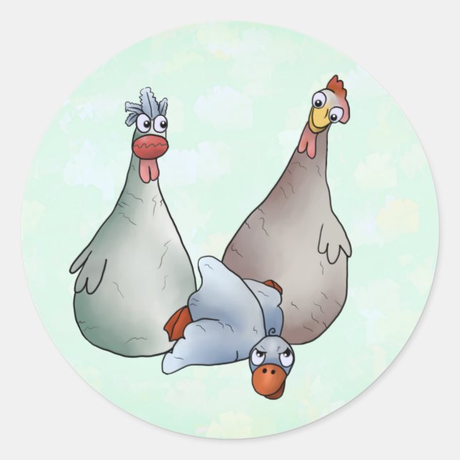 Sticker Rond Platsch (homonymie) (Devant)