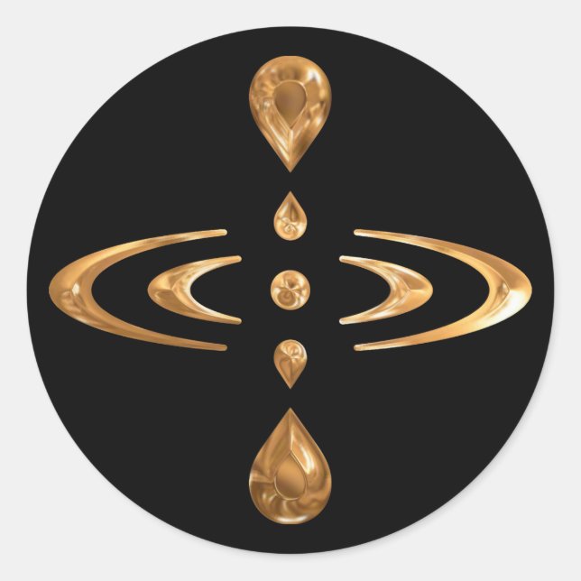 Sticker Rond Pleine conscience (Devant)