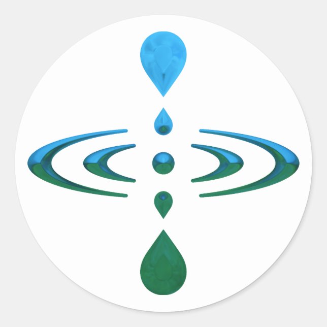 Sticker Rond Pleine conscience (Devant)