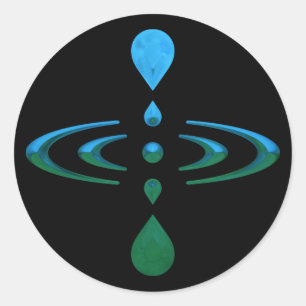 Sticker Rond Pleine conscience