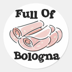 Sticker Rond pleine de bologne