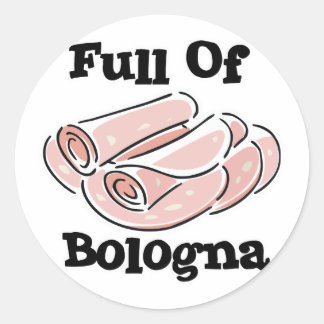 Sticker Rond pleine de bologne