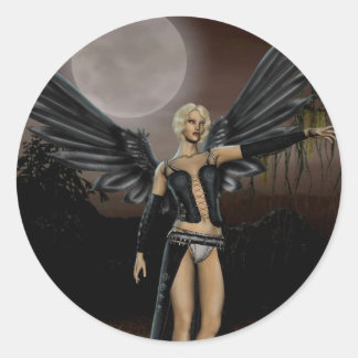 Sticker Rond Pleine lune (Stickers)