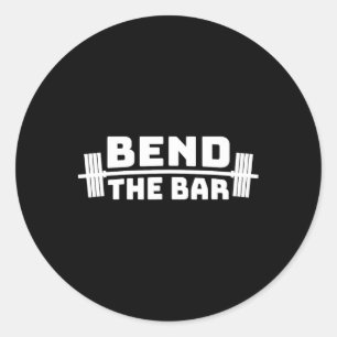 Sticker Rond Plier Ce Bar Poids Gym
