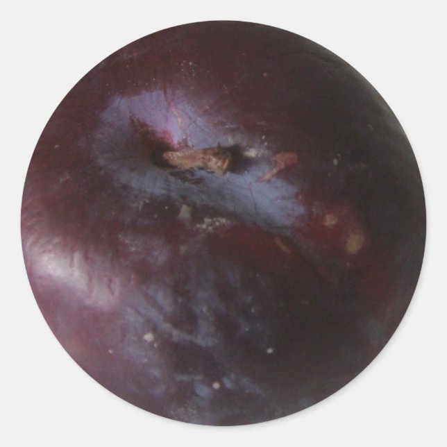 Sticker Rond Plum (Devant)