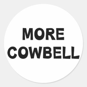 Sticker Rond Plus de sonnaille