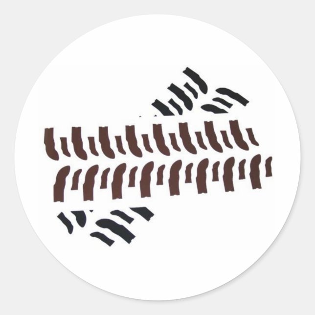 Sticker Rond Plus grandes pistes (Devant)