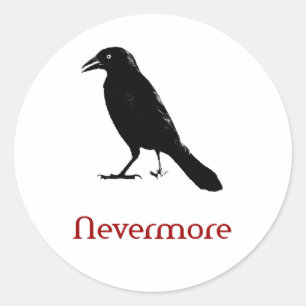 Sticker Rond Plus jamais