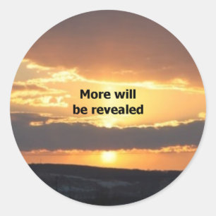 Sticker Rond Plus Sera Révélé