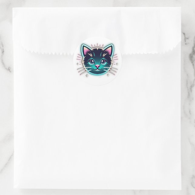 Sticker Rond PM 69 Vit - 20 mai (Sac)