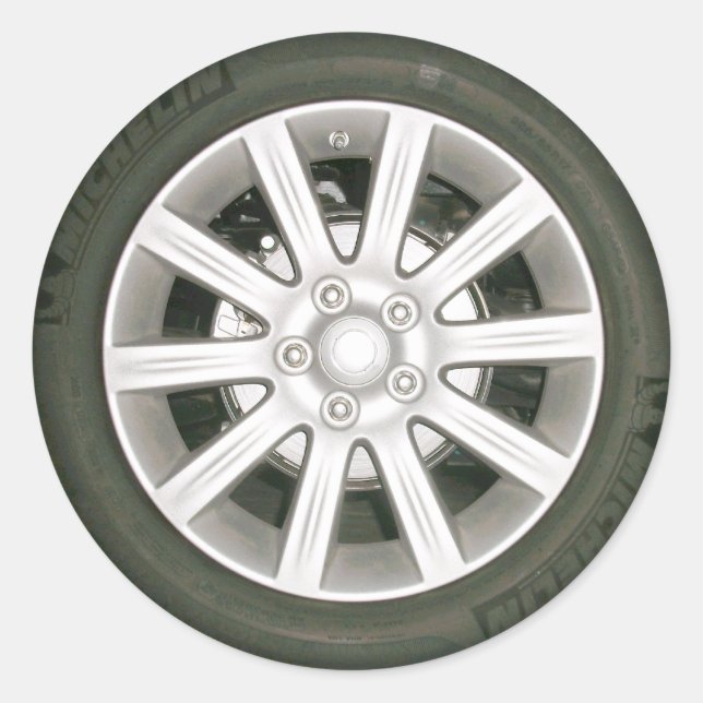 Sticker Rond Pneu automatique/Roue (Devant)
