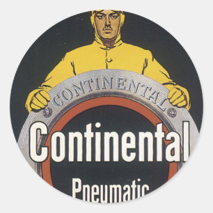 Sticker Rond Pneumatique continental