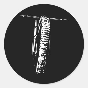 Sticker Rond Pneus de VTT Vélo de Montagne VTT Descente