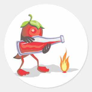 Sticker Rond png_CincoDeMayo-015 Mayo mexicaine chili chaud