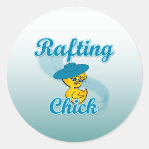 Sticker Rond Poche de Rafting #3