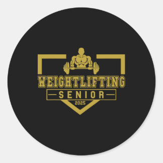 Sticker Rond Poids 2025 Cl Senior De 2025 De L'Identifiant De G