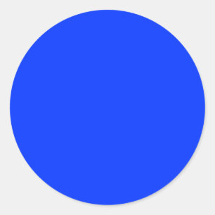 Sticker Rond Point bleu
