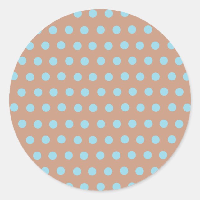Sticker Rond Point Polka (Devant)