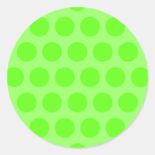 Sticker Rond Points de citron