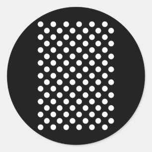 Sticker Rond Pois à points Polka 3