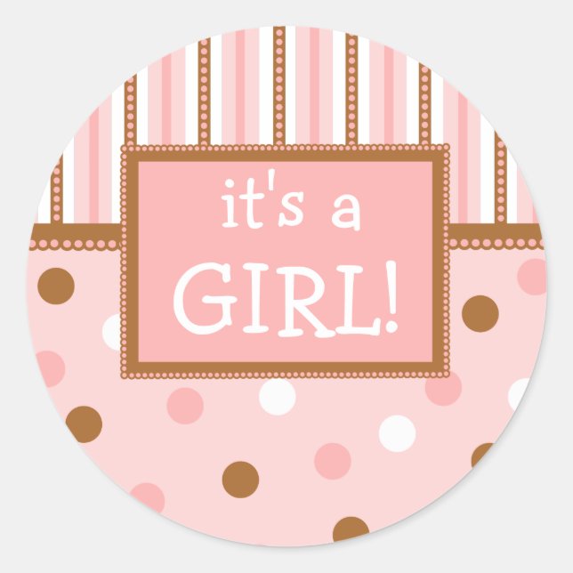 Sticker Rond Pois Pixie (Devant)