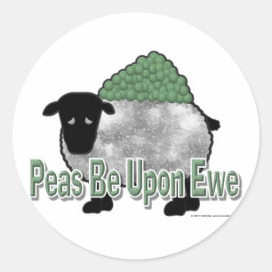 Sticker Rond Pois sur l'éwe