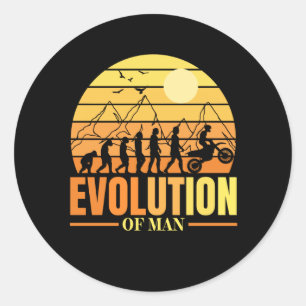 Sticker Rond Poison de Dirtbike Evolution Braaap