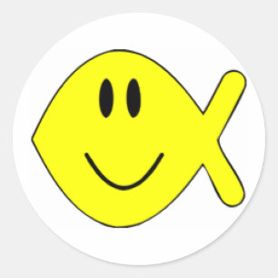 Sticker Rond poisson 1