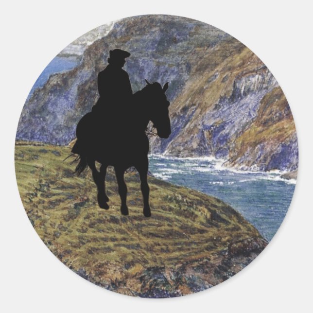 Sticker Rond Polfoncé (Devant)