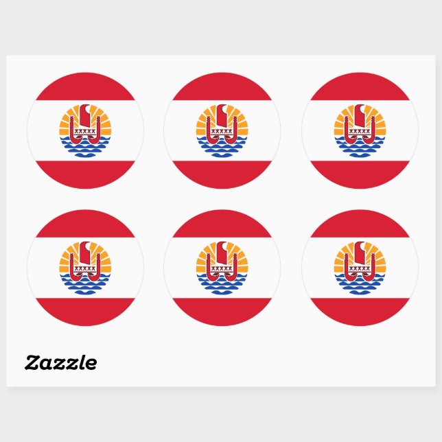 Débardeur Polynésie Française - Drapeau Tahiti Et Armoiries, Coton Léger