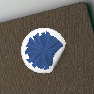 Sticker Rond Pom Pom