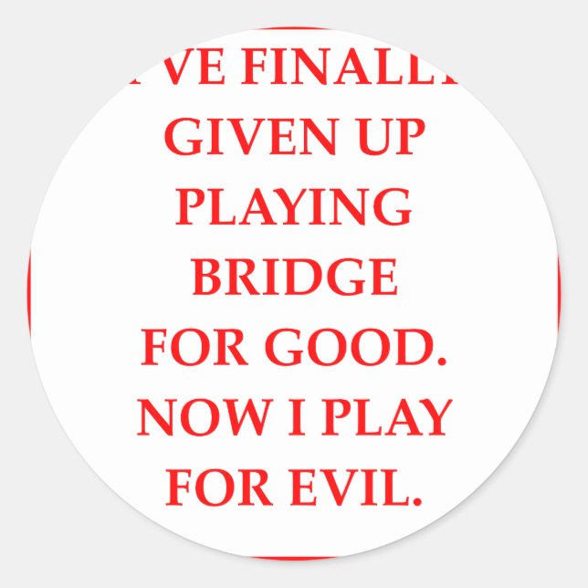 Sticker Rond pont en double (Devant)
