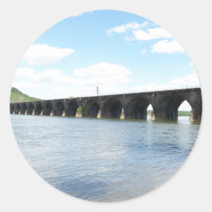 Sticker Rond Pont ferroviaire Rockville Stone Masonry Arch