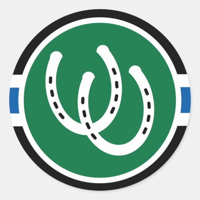 Sticker Rond Pony Pride (Devant)