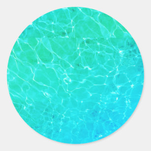 Sticker Rond Pool d'autocollants