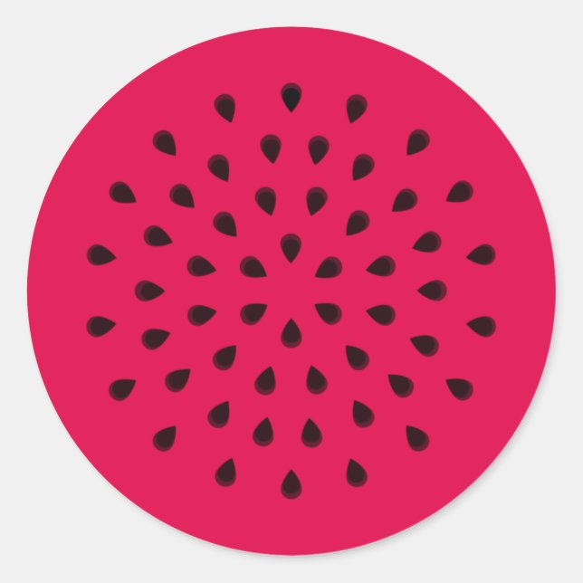 Sticker Rond Pop art Watermelon (Devant)