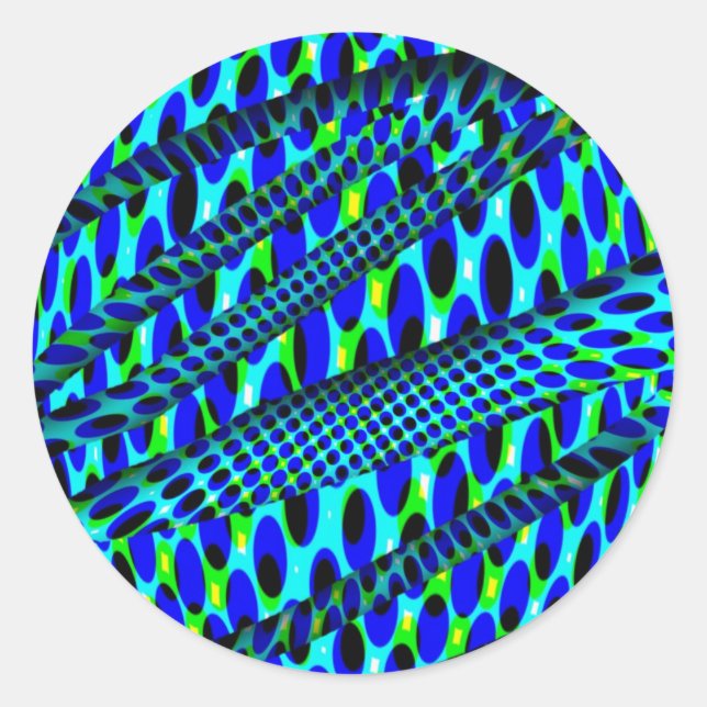 Sticker Rond Pop Super (Devant)