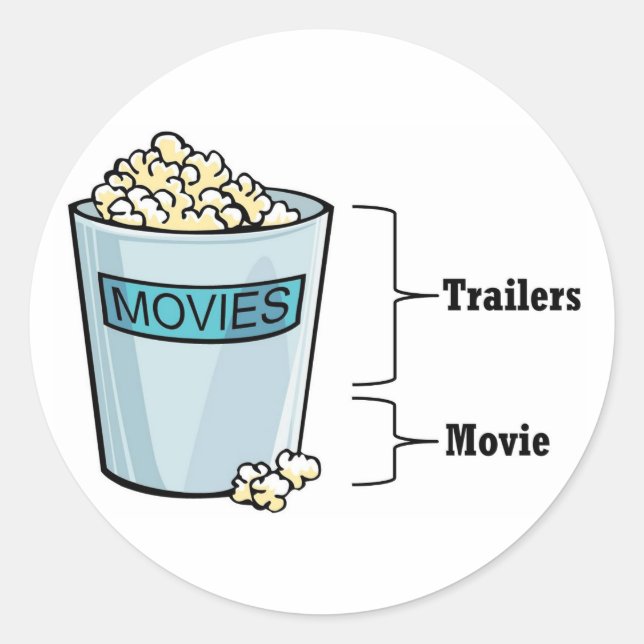 Sticker Rond Popcorn Full (Devant)