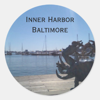 Sticker Rond Port intérieur