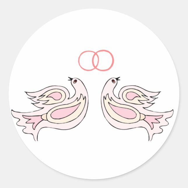 Sticker Rond Portes Et Cercles Mariages (Devant)