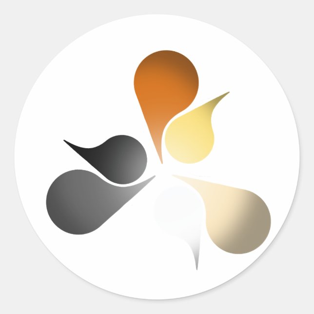 STICKER ROND PORTEZ FIDE BURST (Devant)