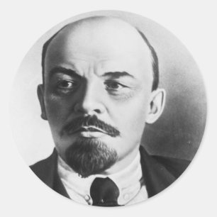 Sticker Rond Portrait du russe Vladimir Ilyich Lénine