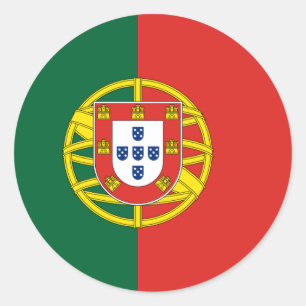 Sticker Rond portugal