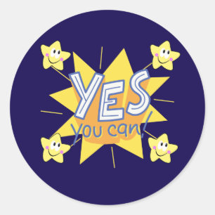 Sticker Rond Positive Vibes Only