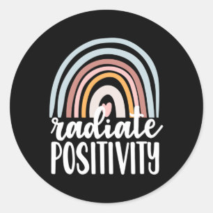Sticker Rond Positivité Problèmes de santé mentale Cadeau Malad