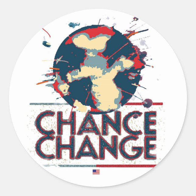 Sticker Rond possibilité de changement (Devant)