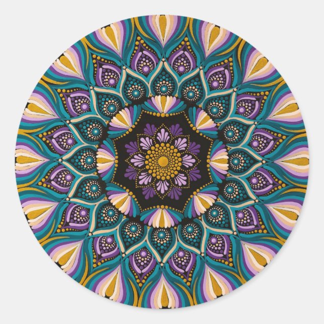 Sticker Rond Poster (Devant)